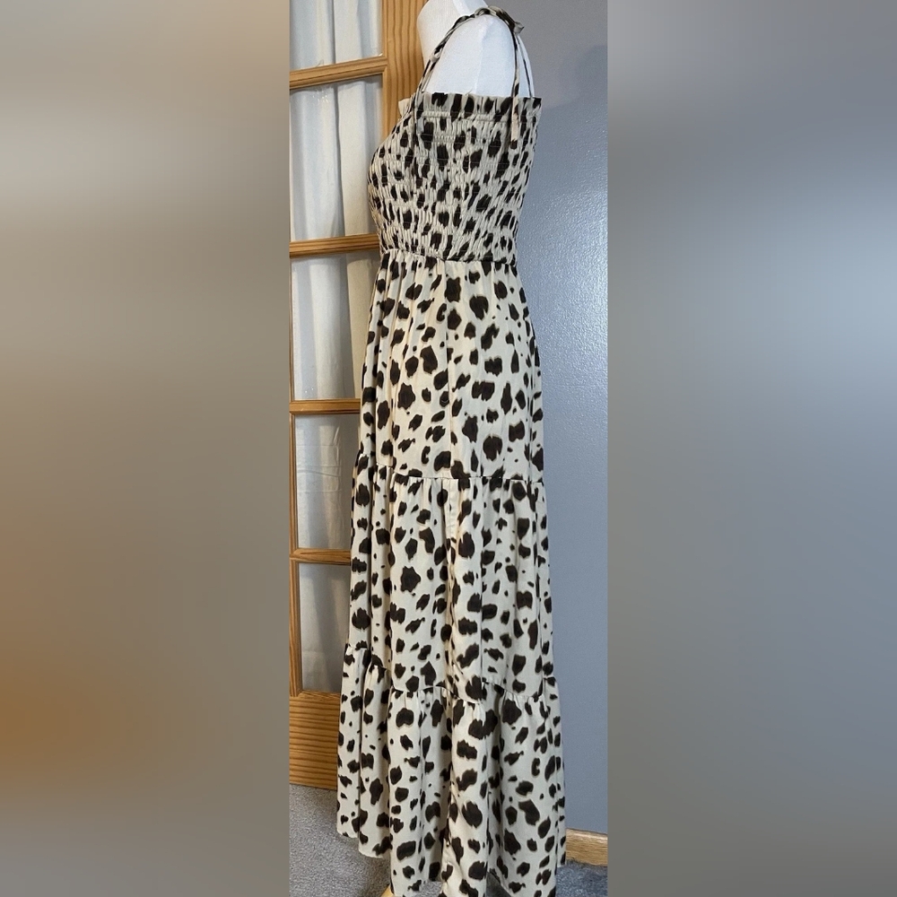 Leopard Print Maxi Dress - Picture 2 of 3